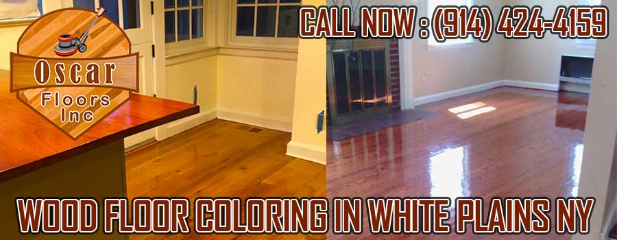 Wood Floor Coloring in White Plains NY