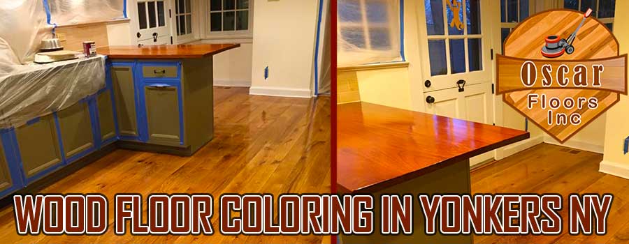 Wood Floor Coloring in Yonkers NY